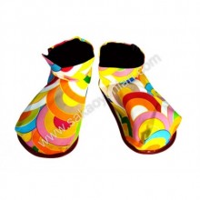 FERMUARLI YETİŞKİN BÜYÜK BEZ PALYAÇO AYAKKABI (35 CM )