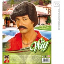 SİYAH KAZANOVA PERUK