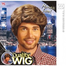 KAHVE RİCK ERKEK PERUK