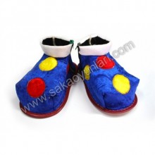 FERMUARLI MAVİ RENK COCUK PALYACO AYAKKABI