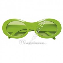 PARTİ YEŞİL NEON MODA GÖZLÜK