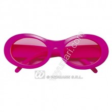 PARTİ PEMBE NEON MODA GÖZLÜK