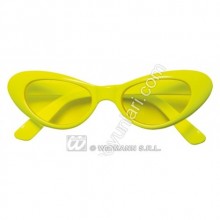 PARTİ SARI NEON KEDİ GÖZLÜĞÜ