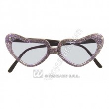 PARTİ PARILTILI KALP GÖZLÜK