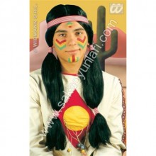 KIZIL DERİLİ ERKEK PERUK