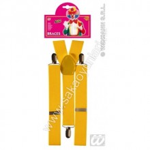 PALYAÇO PANTOLON ASKISI(YETİŞKİN-SARI)