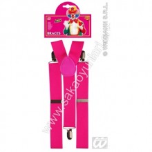 PALYAÇO PANTOLON ASKISI(YETİŞKİN-PEMBE)