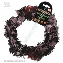 SİYAH HALLOWEEN DEKOR SÜSLERİ (7.60 MT)