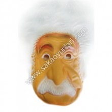 YETİŞKİNLER İÇİN SAÇLI ALBERT EİNSTEİN MASKE