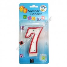7 YAŞ DOGUM GÜNÜ MUMU