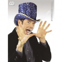 SİHİRBAZ MAVİ BEZ ŞAPKA