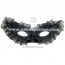 SİYAH DANTELLİ GÖZ MASKE