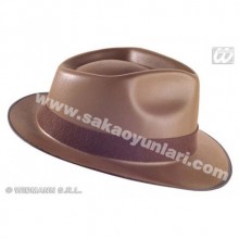 KAHVERENGİ GANGASTER ŞAPKA