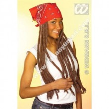 BANDANA VE ÖRGÜLÜ SAÇI