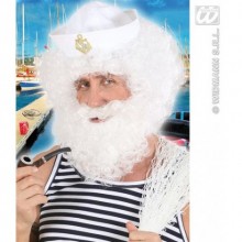 BEYAZ PERUK VE SAKALLI BIYIK