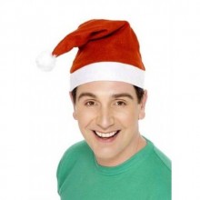 UCUZ NOEL BABA ŞAPKA (ELYAF )