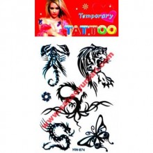 GEÇİCİ VUCUT DÖVMELERİ