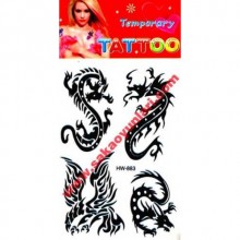 GEÇİCİ VUCUT DÖVMELERİ