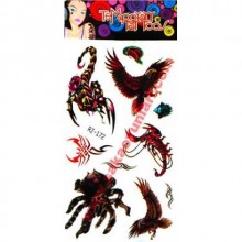 GEÇİCİ VUCUT DÖVMELERİ