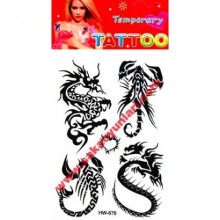 GEÇİCİ VUCUT DÖVMELERİ