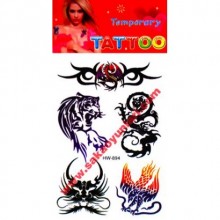 GEÇİCİ VUCUT DÖVMELERİ