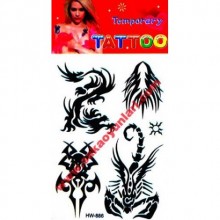 GEÇİCİ VUCUT DÖVMELERİ