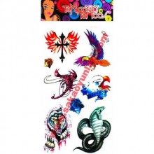 GEÇİCİ VUCUT DÖVMELERİ