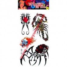 GEÇİCİ VUCUT DÖVMELERİ