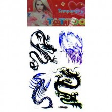 GEÇİCİ VUCUT DÖVMELERİ