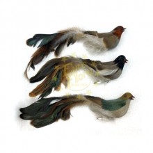 DEKORATİF KUŞ KİLİPSLİ ( 25 CM ) ( 1 ADEDİ )