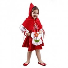 Kırmızı Başlıklı Kız Kostümü9-10 yaş 5-6 Yaş
