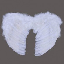 ANA OKULU İÇİN BEYAZ MELEK KANAT 40 X 30 CM. ( 2- 6 YAŞ )