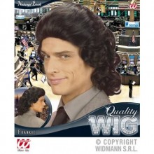 FRANKİE SİYAH ERKEK PERUK