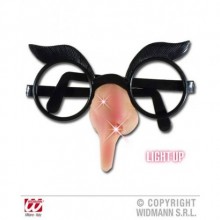 GÖZLÜKLÜ IŞIKLI CADI BURNU