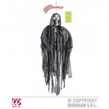 KORKU MÜZİKLİ GÖZLERİ YANAN DEKOR İSKELET