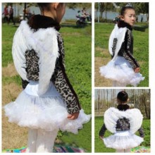 (2-7 YAŞ ) ANA OKULLARI İÇİN BEYAZ MELEK KANADI ( 40 X 55 cm )