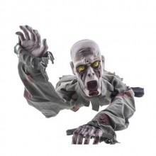 ELLERİ ÜZERİNDE YÜRÜYEN BAGIRAN GÖZLERİ IŞIKLI ZOMBİ