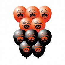HALLOWEEN Balkabağı 10 lu Lateks Balon