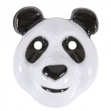 PLASTİK PANDA MASKESİ