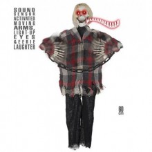 HAREKETLİ GÖZLERİ YANAN BAGIRAN ZOMBİ