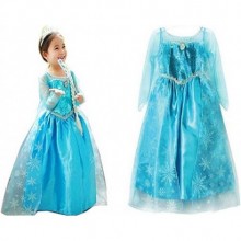 KARLAR ÜLKESİ ELSA KOSTÜMÜ ( 7 - 9 YAŞ )