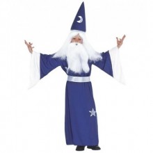 SİHİRBAZ ÇOCUK BÜYÜCÜ KOSTÜM( 5-7 YAŞ )