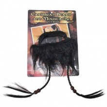 Korsan Jack Sparrow Takma Sakal Bıyık Set