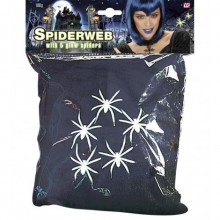 HALLOWEEN ÖRÜMCEK AĞI VE ÖRÜMCEKLER (100 GR)