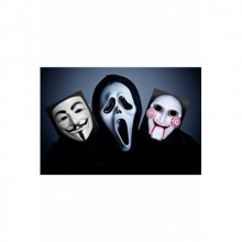 Limitless Trade 3'lü Süper Set Testere Vandetta Ve Çığlık Maskesi 