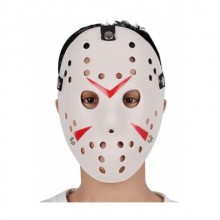 Beyaz Renk Hokey Jason Hannibal Maskesi