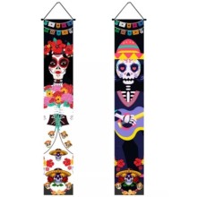 Kapı Dekor Bez Afiş 2 adet