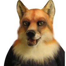 LATEX GERÇEKÇİ TİLKİ MASKESİ