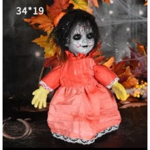 Pilli Korku Bebek ( 34 cm )