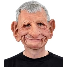 LATEX SAÇLI İHTİYAR MASKESİ